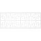 Ekena Millwork Set of Four Panels for 94 1/2"W x 36 1/4"H Loveland Fretwork Wainscot Wall Paneling WPKP18X01X47LLD - alternate 2